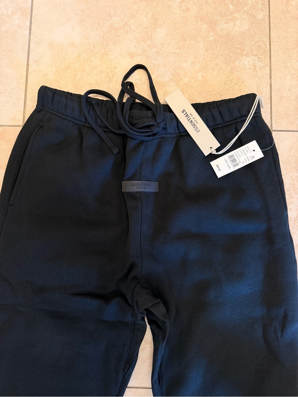 Fear of God Essentials stretch limo Black Sweatpants